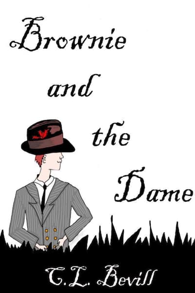 Book cover for Brownie and the Dame by C.L. Bevill